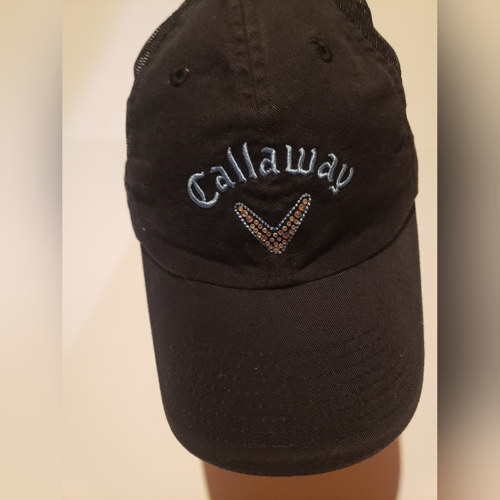 Black Callaway golf hat size OSFA